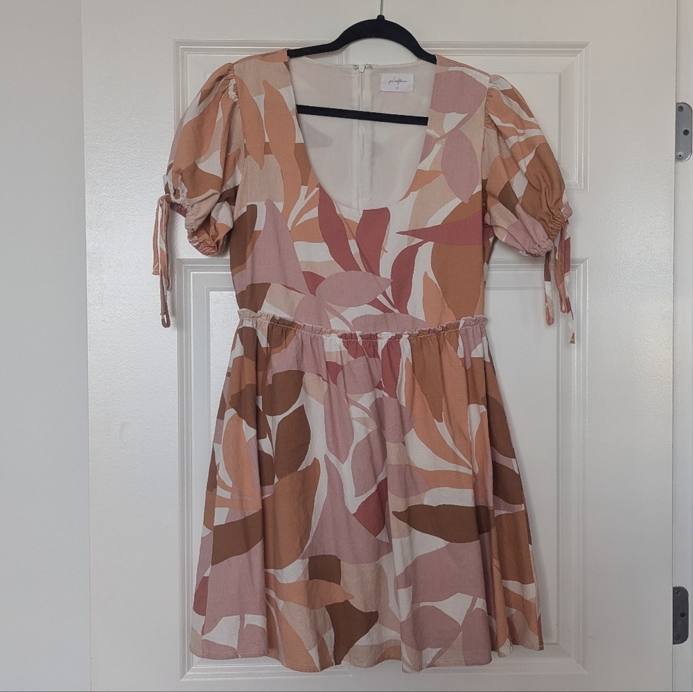 Stylish Women's Dress in Earth Tones
